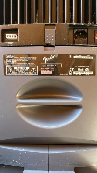 Equipo de Sonido Fender