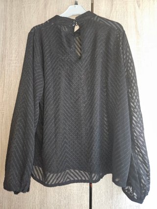 Blusa negra mujer