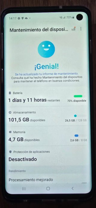 Samsung Galaxy S10 128GB Azul