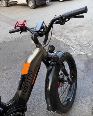 Bicicleta Eléctrica Fat Bike con Silla Infantil