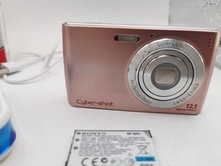 Sony Cyber-shot DSC-W510 Rosa + Cargador