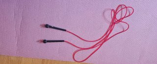 Comba de plástico roja