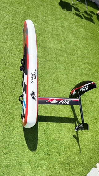 Wingfoil F2 Tabla Air 120L + Foil + Inflador