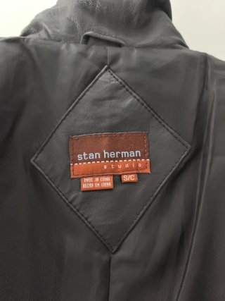 Chaqueta de cuero Stan Herman Talla M