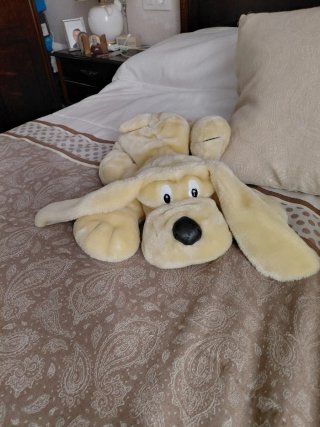 Peluche perro suave