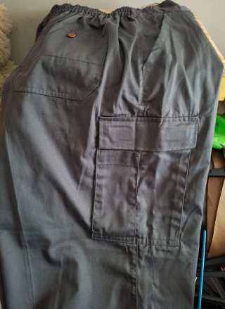 Pantalón de trabajo unisex gris XXXL