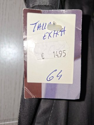 Pantalón de trabajo unisex gris XXXL