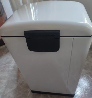 Cubo basura Songmics LTB01W con tara de transporte