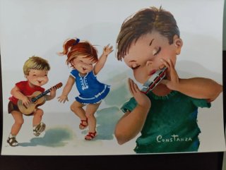 Lote de 17 Postales Ilustradas