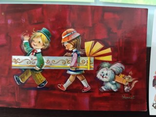 Lote de 17 Postales Ilustradas