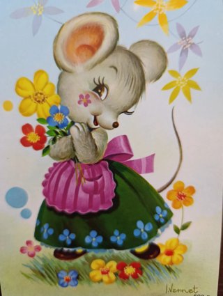 Lote de 17 Postales Ilustradas