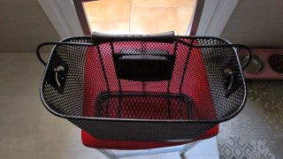 Cesta Bicicleta Btwin Negra