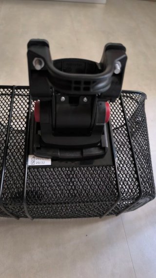 Cesta Bicicleta Btwin Negra