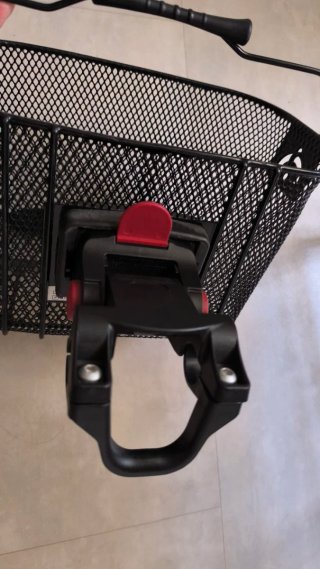 Cesta Bicicleta Btwin Negra