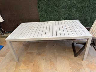 Mesa exterior hierro galvanizado