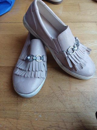Mocasines Mayoral rosas talla 36