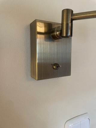 Aplique LED Koa Metal Dorado/Plateado