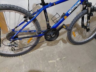 Bicicleta Decathlon 24 Azul