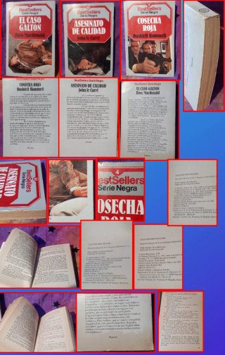 LIBROS CRIMEN Y MISTERIO:1X0,5€