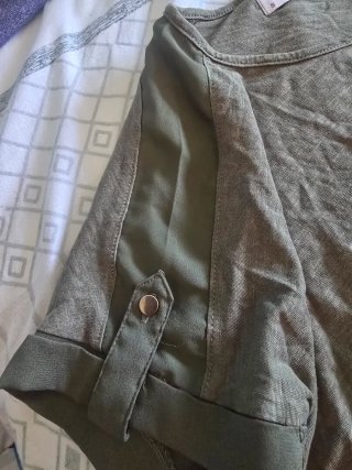 Jersey MLN verde militar talla M