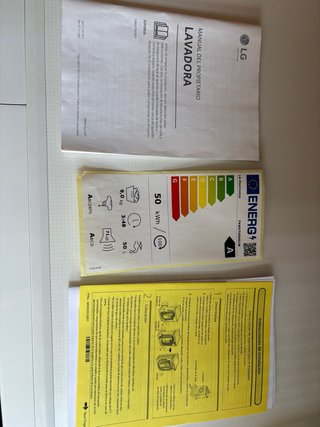 Lavadora LG ThinQ 9kg