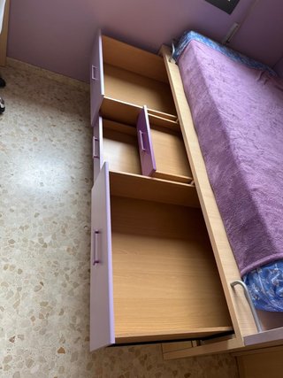 CAMA NIDO + ESCRITORIO GRANDES DIMENSIONES