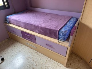 CAMA NIDO + ESCRITORIO GRANDES DIMENSIONES