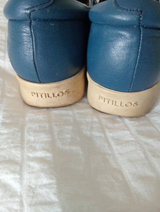 Zapatos Pitillos Azul Marino