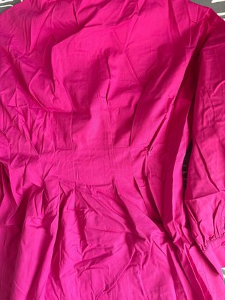 Camisa larga fucsia