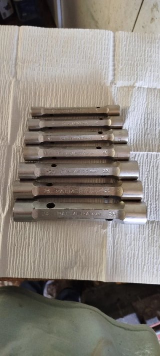 Llaves de tubo Palmera (Set 7uds)