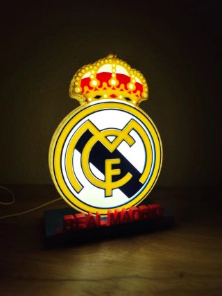 Lámpara LED Real Madrid