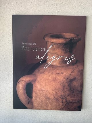 Jarrón de terracota antiguo