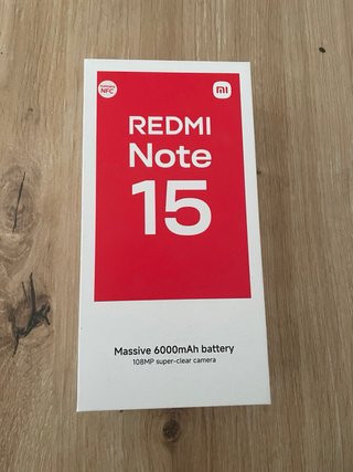 Xiaomi Redmi Note 15 Negro