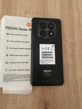 Xiaomi Redmi Note 15 Negro