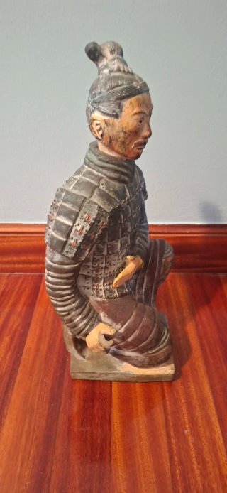 Figuras estilo terracota guerreros