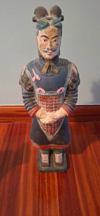Figuras estilo terracota guerreros