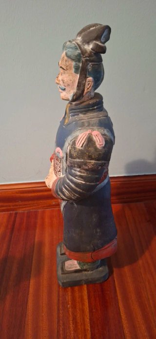 Figuras estilo terracota guerreros