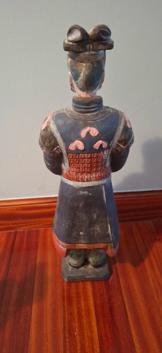 Figuras estilo terracota guerreros