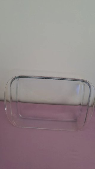 Asadera de vidrio para horno