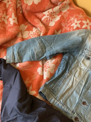 Chaquetas hombre azul y negra