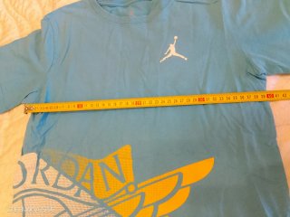 T-shirt bambino Jordan azzurra