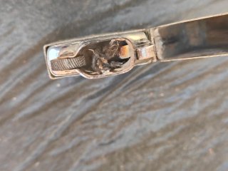 Zippo Plata 1953 Grabado Floral