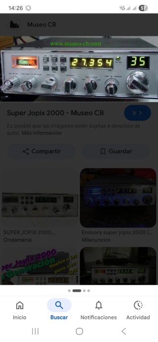 Emisora Jopix 2000 con caja de eco