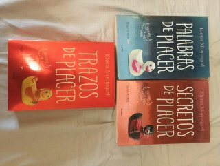 Lote de libros de novela romántica y erotica