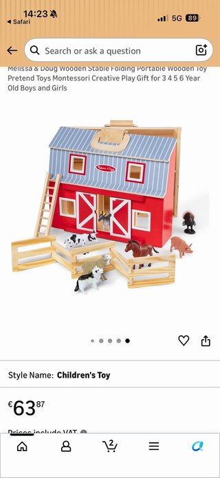Granja de madera Melissa & Doug