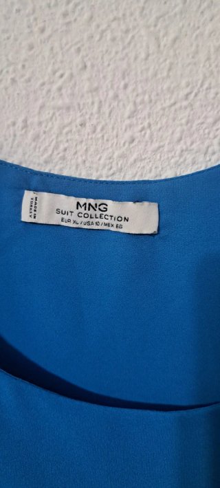 Top Mango Azul