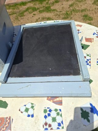 Seis Colmenas nuevas Langstroth con base normal