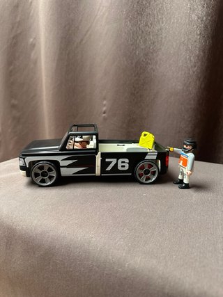 Camioneta Pick Up Playmobil con Accesorios