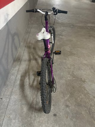Bicicleta Infantil 24” morada Coluer