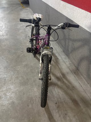 Bicicleta Infantil 24” morada Coluer